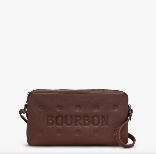 Yoshi Bourbon Biscuit Leather Cross Body Bag