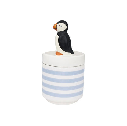 Ceramic Trinket Box - Puffin