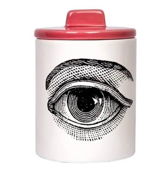 Kitsch Kitchen Ceramic Eye Storage Jar