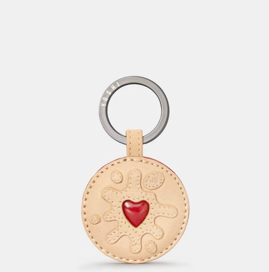 Yoshi Jammie Dodger Biscuit Keyring