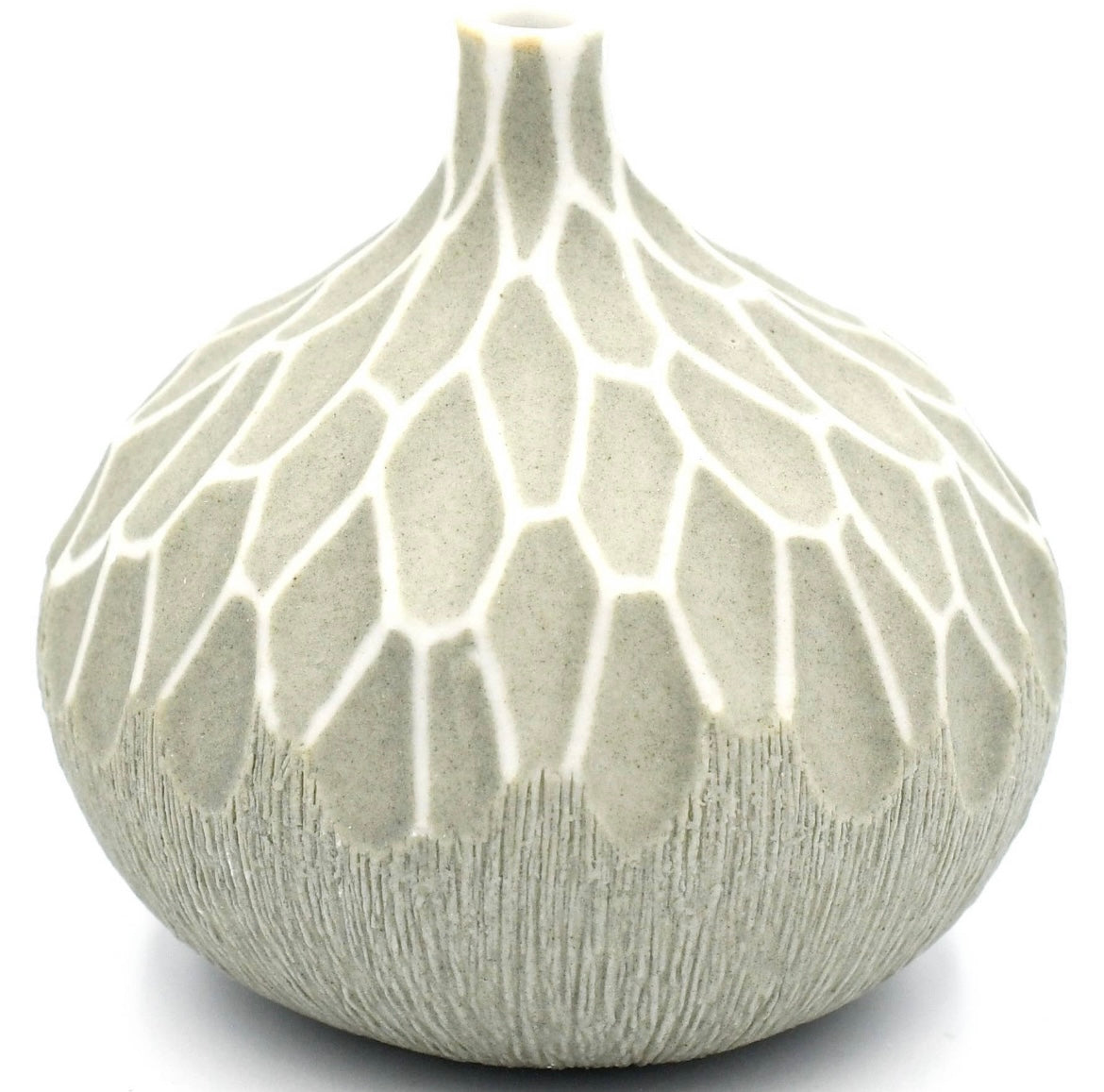 Tiny Porcelain Bud Vase - 192W69GREY