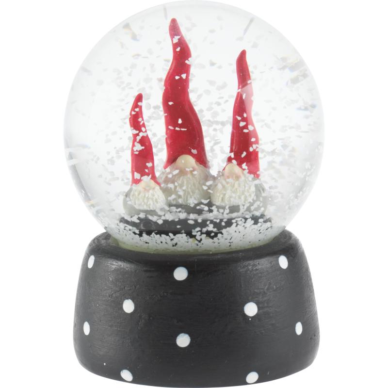 Santa High Hat Snow Globe